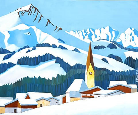 St.Jakob in Haus Öl auf LW 100x120cm