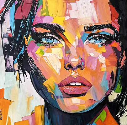 Anna Öl/Leinwand 100x100cm